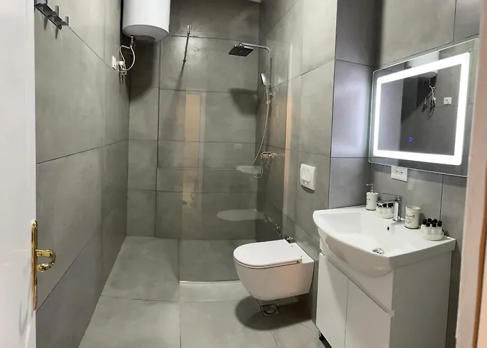 Sun Tower Luxury Suite-view From Of Center Tirana