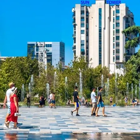 Sun Tower Luxury Suite-view From Of Center Tiran